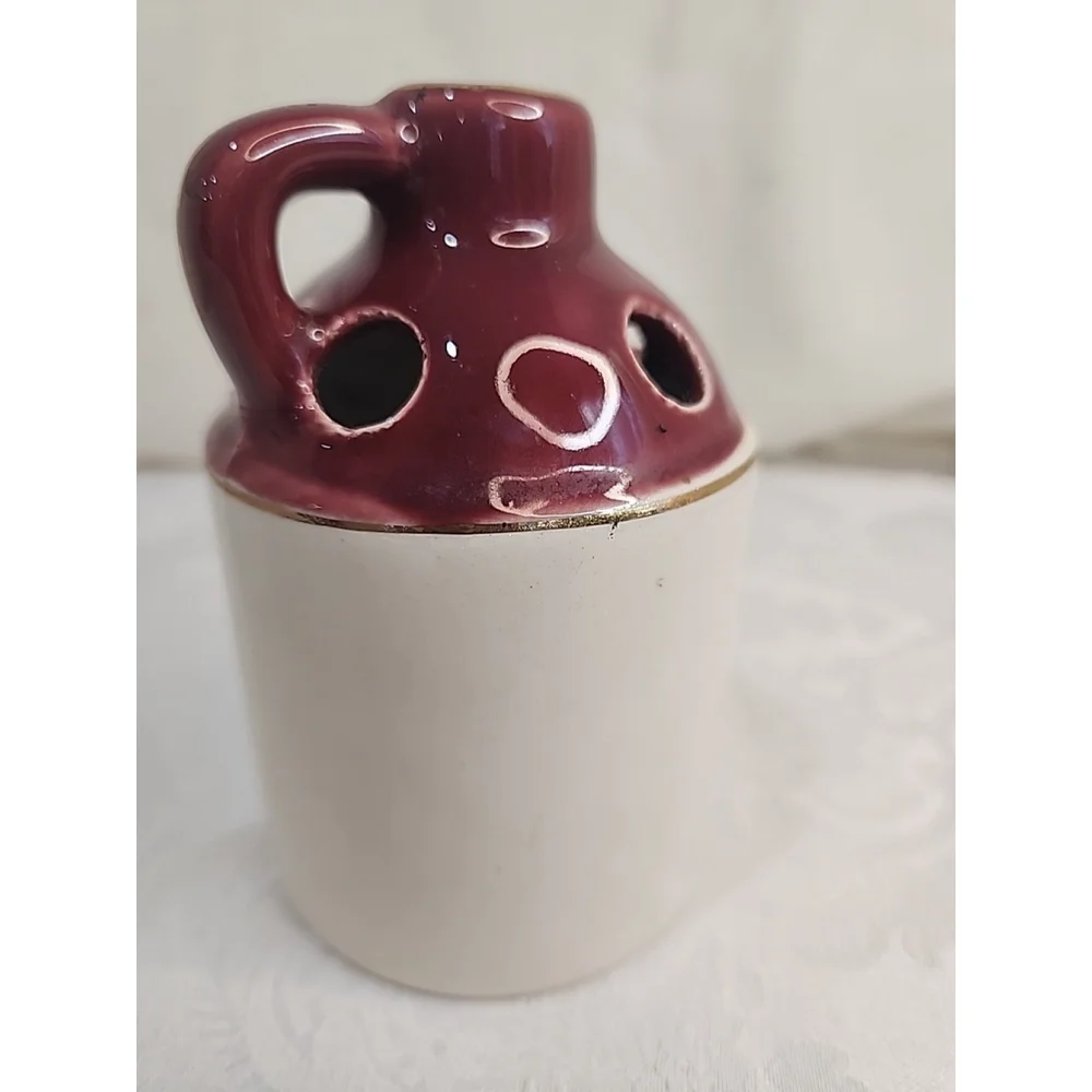 Columbia S.C. Pencil Parking Moonshine Jug Handmade Pen And Pencil Holder, EUC